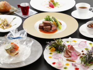 2026 Summer<br />
夕食イメージ　創作フレンチ<br />
食事会場　10Fレストラン
